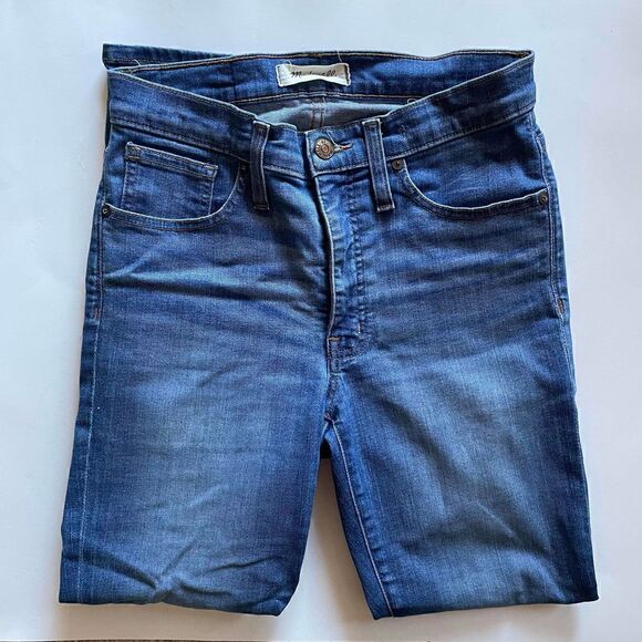 MADEWELL | 9” high rise skinny crop 27 - Picture 4 of 8